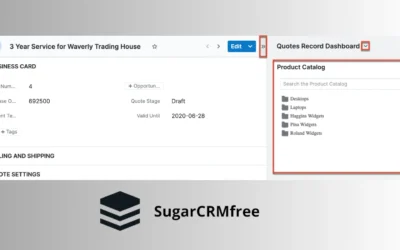 Understanding Blank Account Names in Quoted Line Items in SugarCRM